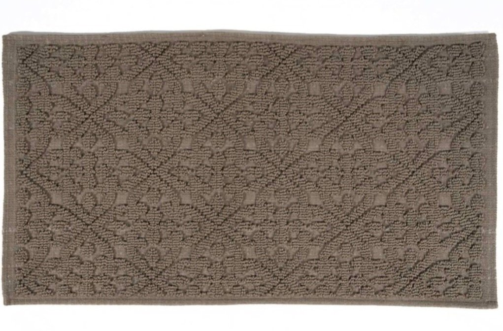 Sdim Πατάκι Μπάνιου με Μικροΐνες & Αντιολισθητικό Υπόστρωμα Venere 003 Dove Grey 50x90εκ.