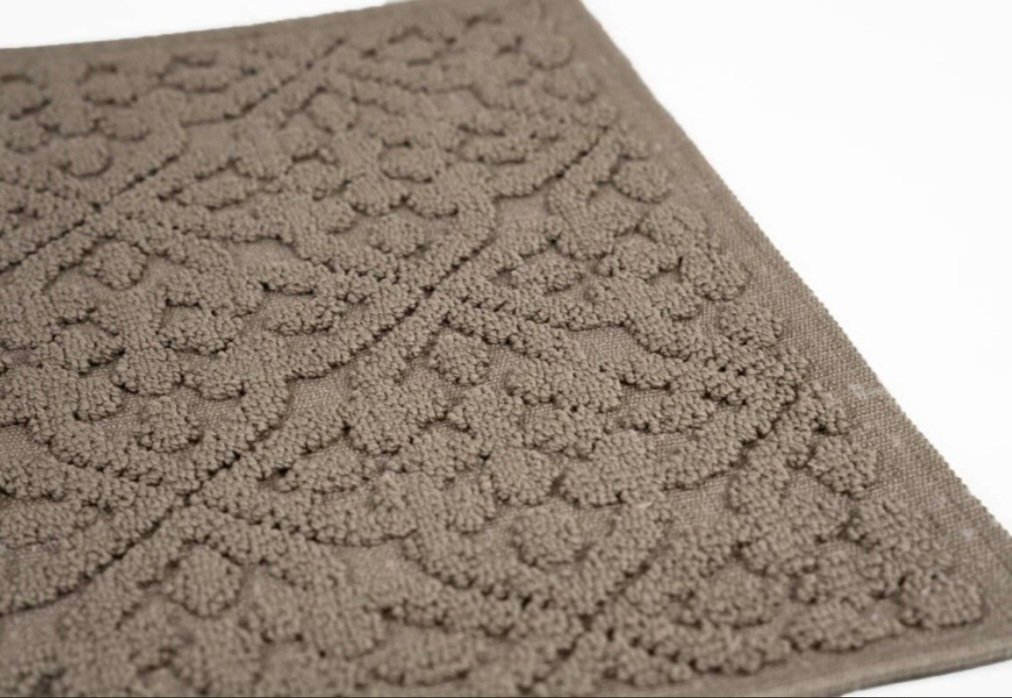 Sdim Πατάκι Μπάνιου με Μικροΐνες & Αντιολισθητικό Υπόστρωμα Venere 003 Dove Grey 50x90εκ. - Image 4