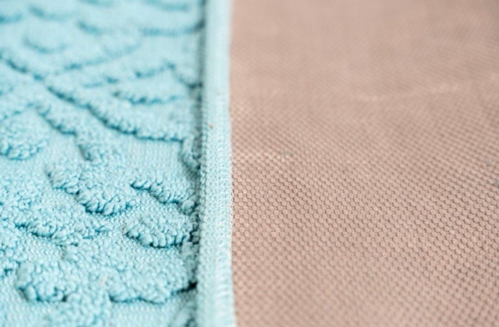 Sdim Πατάκι Μπάνιου με Μικροΐνες & Αντιολισθητικό Υπόστρωμα Venere 005 Light Blue 50x90εκ. - Image 6