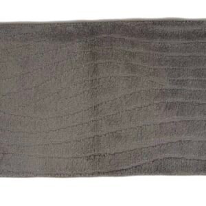 Sdim Πατάκι Μπάνιου με Μικροΐνες & Αντιολισθητικό Υπόστρωμα Tropic Gray 50x100εκ