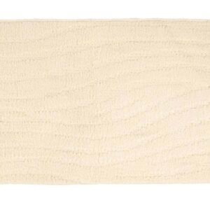 Sdim Πατάκι Μπάνιου με Μικροΐνες & Αντιολισθητικό Υπόστρωμα Tropic White 50x100εκ