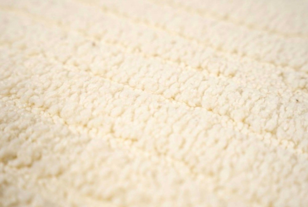 Sdim Πατάκι Μπάνιου με Μικροΐνες & Αντιολισθητικό Υπόστρωμα Tropic White 50x100εκ - Image 3