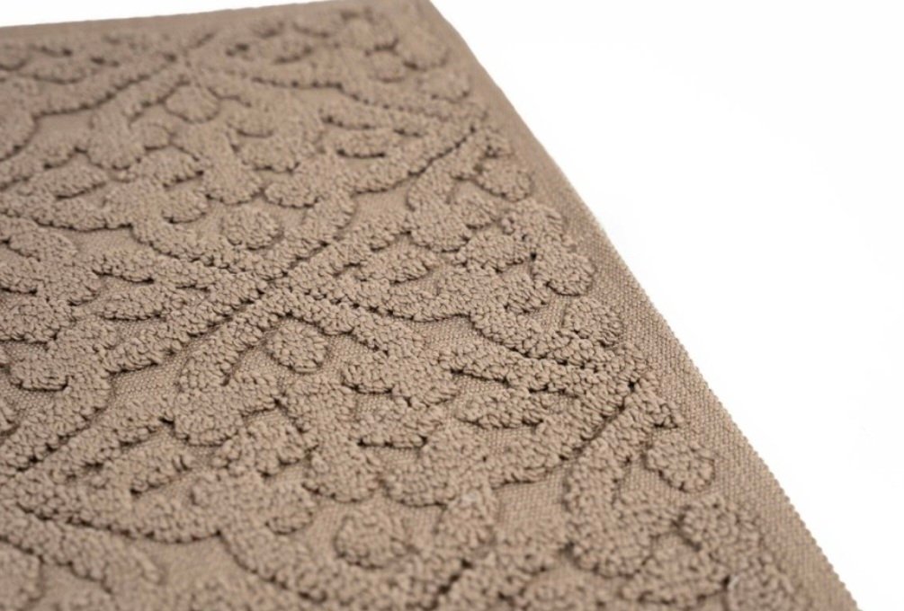 Sdim Πατάκι Μπάνιου με Μικροΐνες & Αντιολισθητικό Υπόστρωμα Venere 004 Beige 50x90εκ. - Image 5