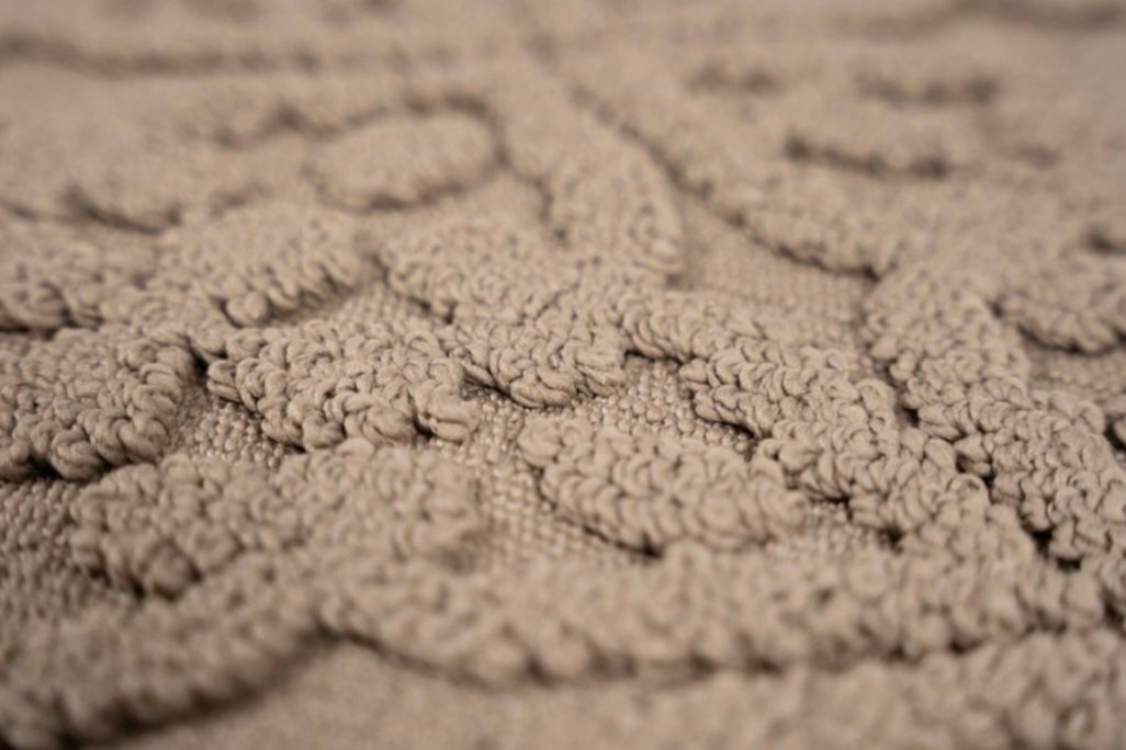 Sdim Πατάκι Μπάνιου με Μικροΐνες & Αντιολισθητικό Υπόστρωμα Venere 004 Beige 50x90εκ. - Image 2