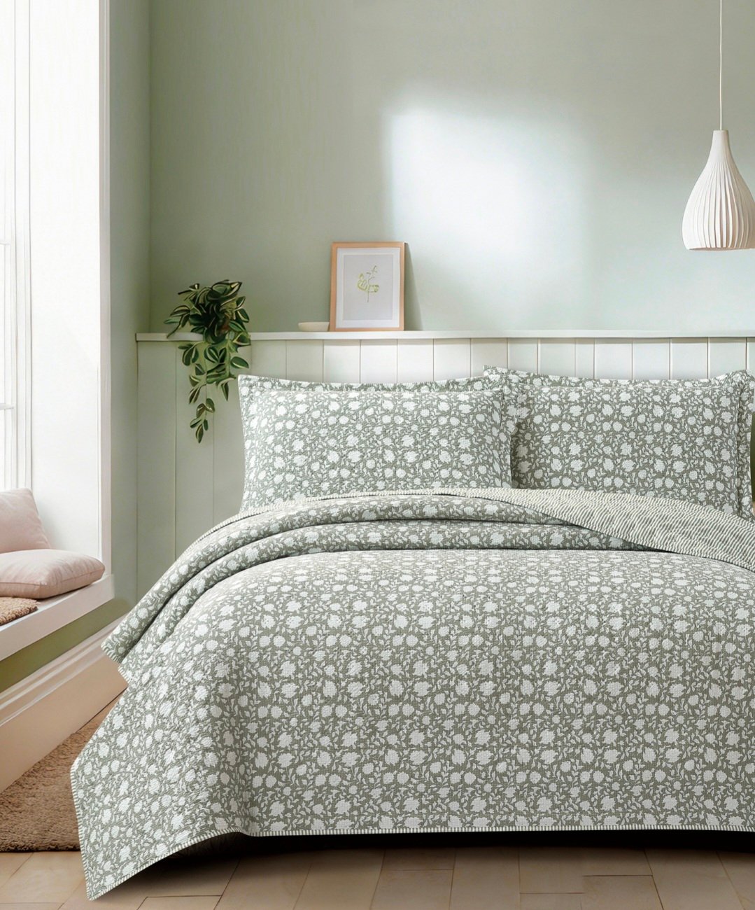 LIOLIOS HOME ΚΟΥΒΕΡΛΙ ΥΠΕΡΔΙΠΛΟ VERONICA GREEN