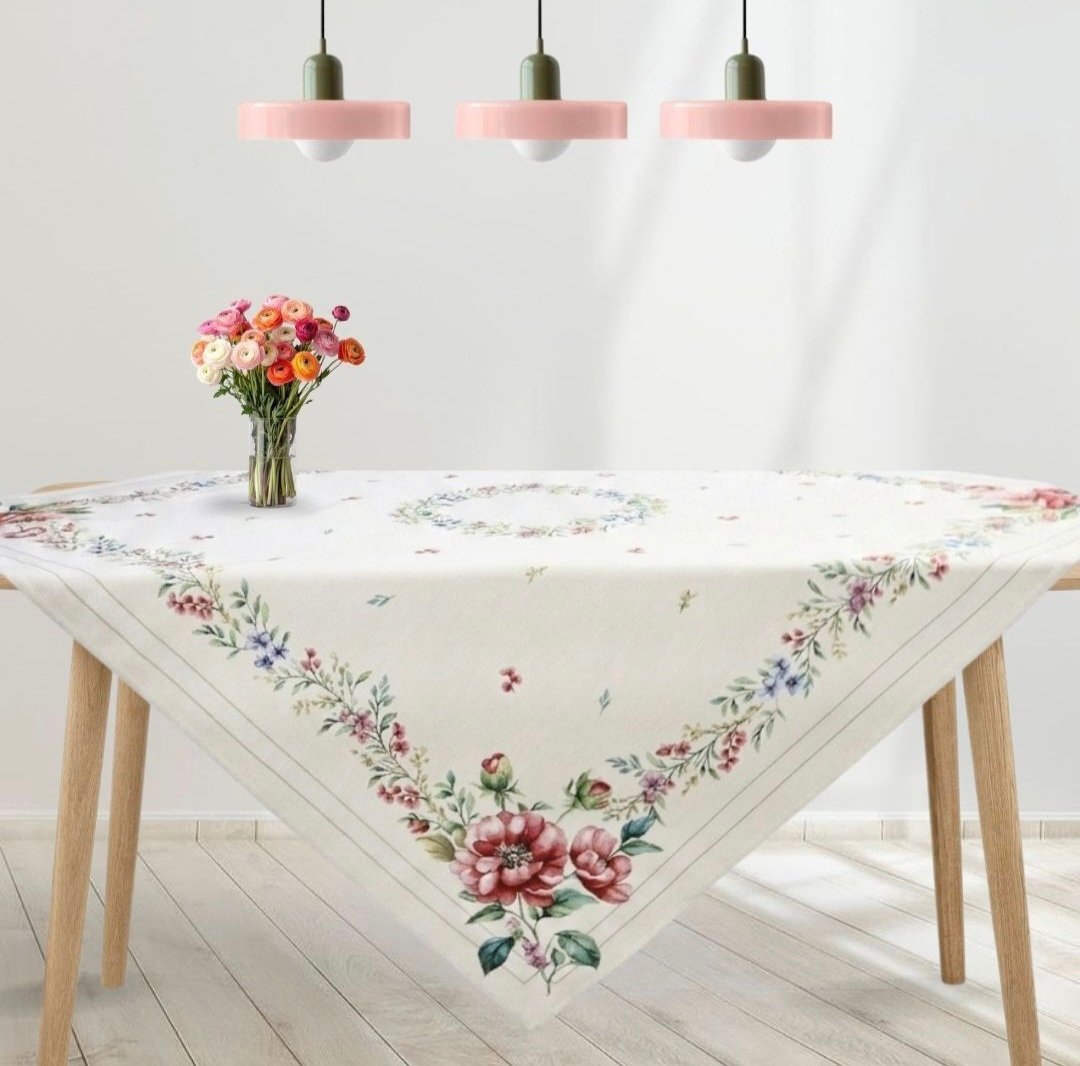 DIMECO ΤΡΑΠΕΖΟΚΑΡΕ ΣΤΟΦΑΣ 135×135cm